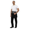 Predpasnik natakarja kratki denim črn Southside 400 x 760 mm - Whites Chefs Clothing - Fourniresto