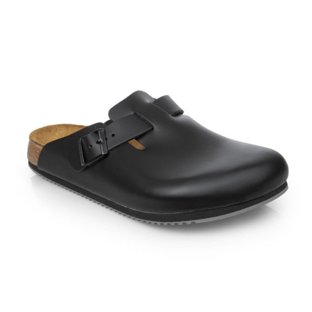 Črne natikače z oprijemom Boston - Velikost 40 - Birkenstock - Fourniresto
