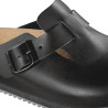 Črne natikače z oprijemom Boston - Velikost 40 - Birkenstock - Fourniresto