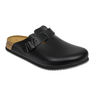 Črne natikače z oprijemom Boston - Velikost 40 - Birkenstock - Fourniresto