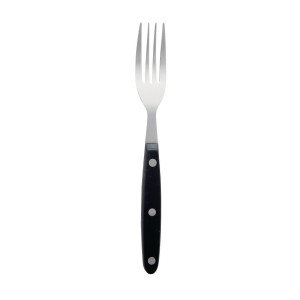Vilice za meso s črnim ročajem 200 mm - komplet 12 kosov - Olympia - Fourniresto