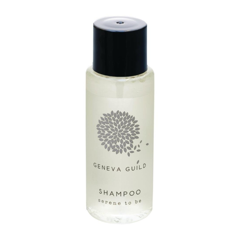 Shampoo Geneva Guild 30 Ml - Lot of 300 - FourniResto - Fourniresto Shampoo Geneva Guild 30 Ml - Lot of 300 - FourniResto - Fourniresto