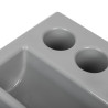 Pribor za jedilni pribor siv z 6 predelki GN 1/1 325 x 530 mm - APS - Fourniresto