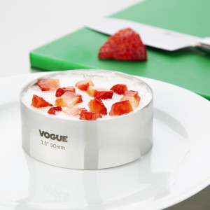 Krogla za mousse iz nerjavečega jekla Ø 90 mm V 35 mm - Vogue - Fourniresto