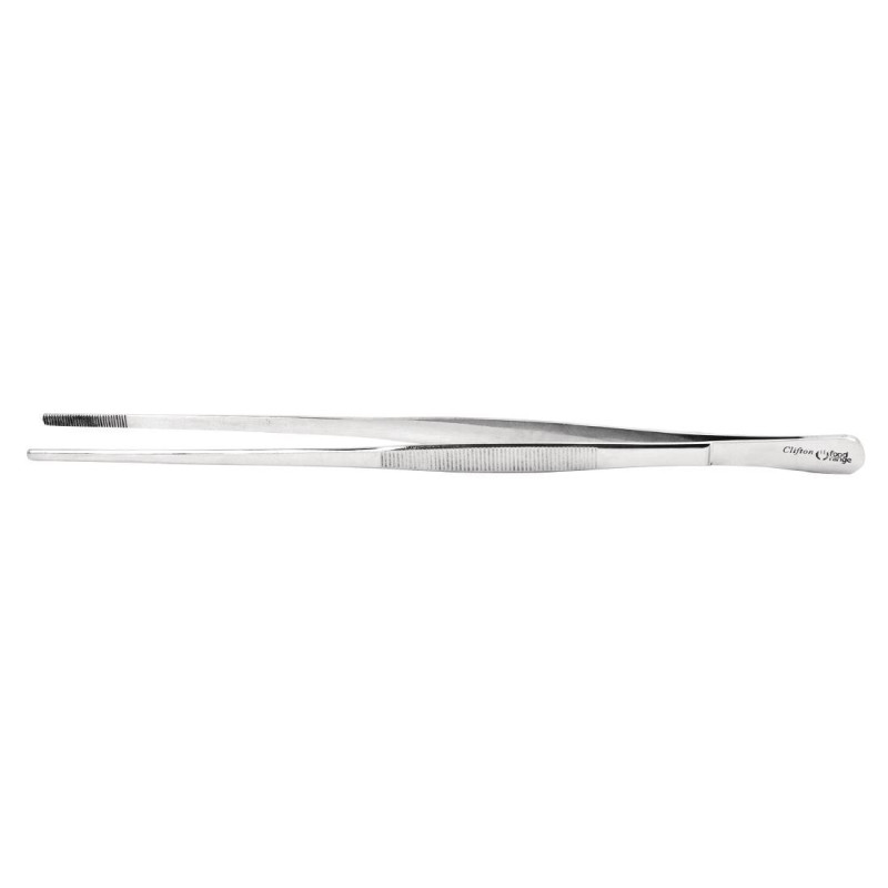 Pince en Inox à Embouts Arrondis 300 mm - FourniResto - Fourniresto Pince en Inox à Embouts Arrondis 300 mm - FourniResto - Fourniresto