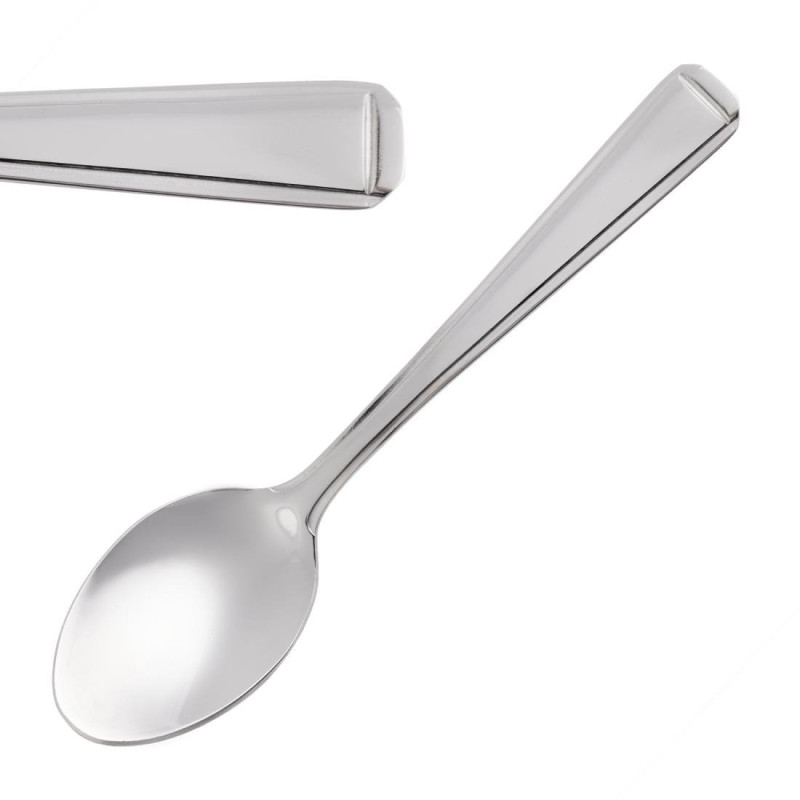 Harley Stainless Steel Teaspoon - Set of 12 - Olympia - Fourniresto Harley Stainless Steel Teaspoon - Set of 12 - Olympia - Fourniresto
