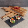 Pikasta zanka iz bambusa 120 mm - Komplet 100 kosov - FourniResto - Fourniresto