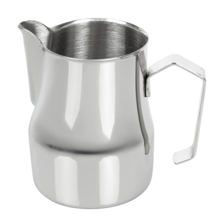 Plečnik iz nerjavečega jekla za latte s prijemalom 500 ml - FourniResto - Fourniresto