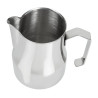 Plečnik iz nerjavečega jekla za latte s prijemalom 500 ml - FourniResto - Fourniresto