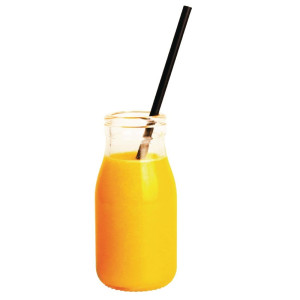 Majhna steklena steklenica mleka 200 ml - paket 12 - Olympia - Fourniresto