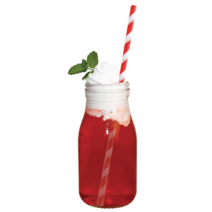 Majhna steklena steklenica mleka 200 ml - paket 12 - Olympia - Fourniresto