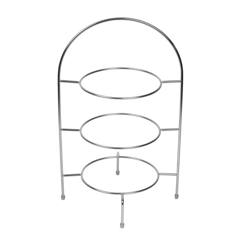 Tea Room Display Stand for 3 Plates 210 mm - Olympia - Fourniresto Tea Room Display Stand for 3 Plates 210 mm - Olympia - Fourniresto