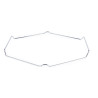 Plošča za pico pravokotne oblike s podporo 380 x 305 mm - FourniResto - Fourniresto