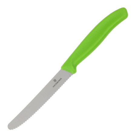 Nož za zeleni paradižnik z nazobčanim rezilom 11 cm - Victorinox - Fourniresto