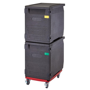 Podstavek na kolesih za posode EPP v formatu pekača Gobox - Cambro - Fourniresto