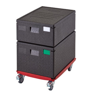 Podstavek na kolesih za posode EPP v formatu pekača Gobox - Cambro - Fourniresto
