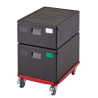 Podstavek na kolesih za posode EPP v formatu pekača Gobox - Cambro - Fourniresto