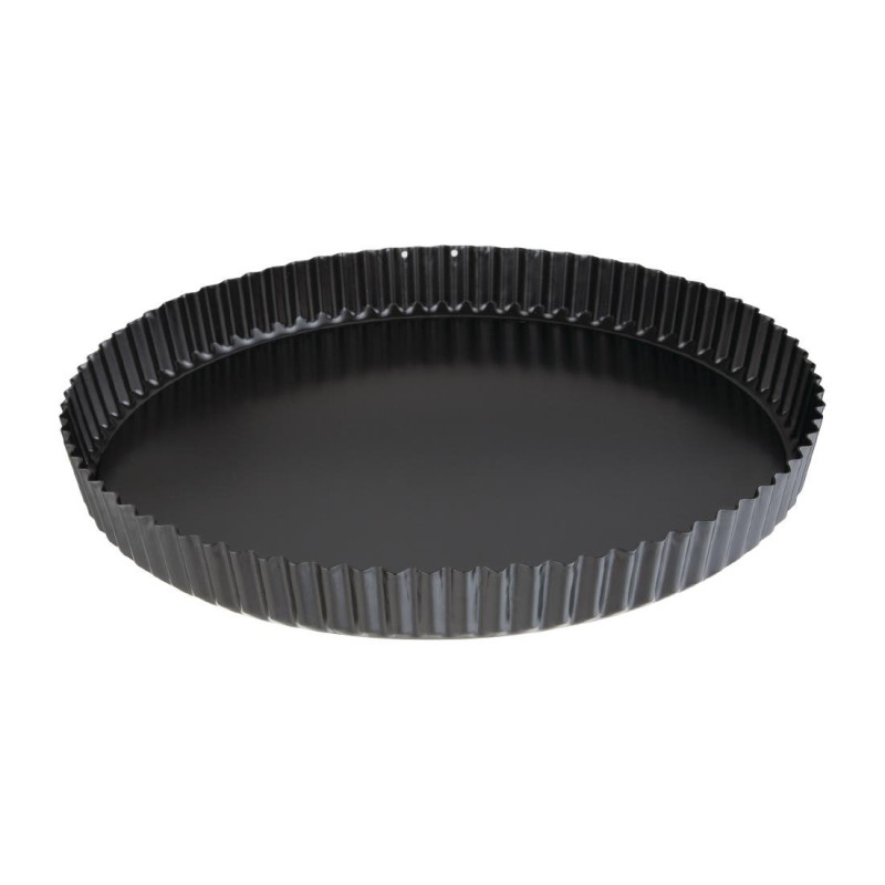 Non-stick Tart Mold with Removable Bottom Ø 300mm - Vogue - Fourniresto Non-stick Tart Mold with Removable Bottom Ø 300mm - Vogue - Fourniresto