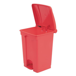 Kuhinjski koš za smeti s pedalom bel 45L - Jantex - Fourniresto