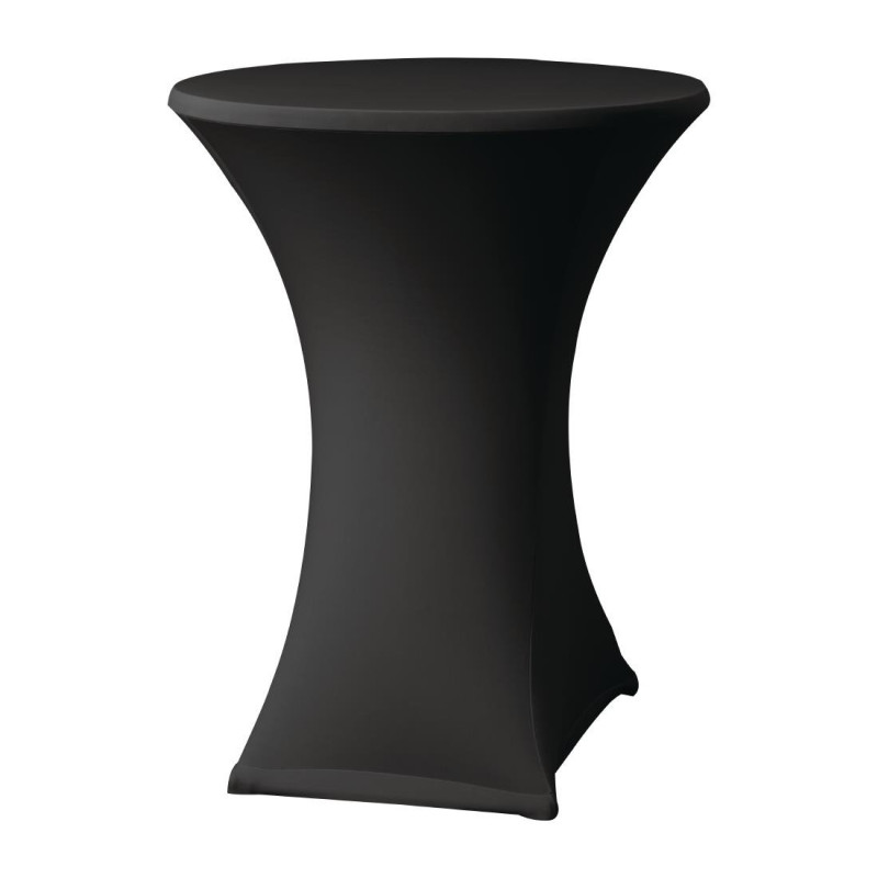 Housse de Table Extensible Samba Noire pour Table avec Pieds Croisés - FourniResto - Fourniresto Housse de Table Extensible Samba Noire pour Table avec Pieds Croisés - FourniResto - Fourniresto