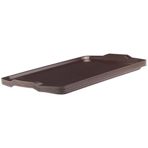 Pravokotni laminiran pladenj z ročaji Capri 640 mm - Cambro - Fourniresto