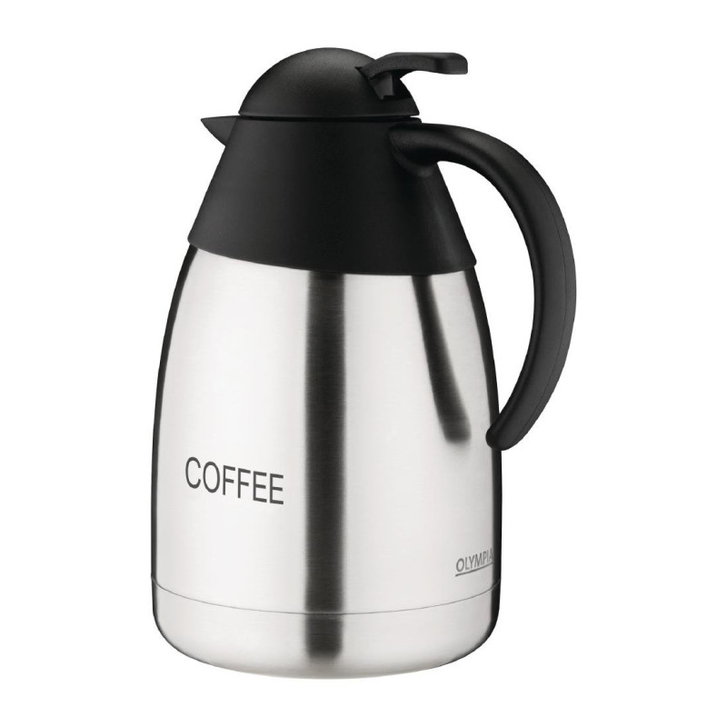 Izolirana termo posoda za kavo s kupolastim pokrovom - 1,5L - Olympia Izolirana termo posoda za kavo s kupolastim pokrovom - 1,5L - Olympia