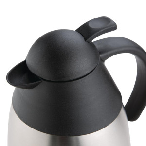 Izolirana termo posoda za kavo s kupolastim pokrovom - 1,5L - Olympia
