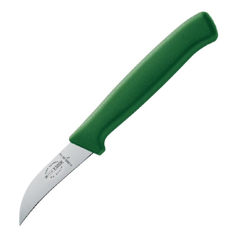 Couteau Bec D'Oiseau Prodynamic Haccp Vert - 50mm - Dick Couteau Bec D'Oiseau Prodynamic Haccp Vert - 50mm - Dick