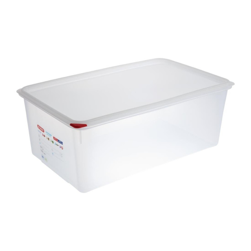Food Container Gn1/1 28L - Set of 4 - Araven - Fourniresto Food Container Gn1/1 28L - Set of 4 - Araven - Fourniresto