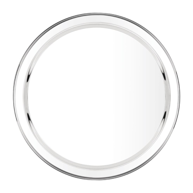 Pladen za serviranje iz nerjavečega jekla, premera Ø 405 mm - Olympia - Fourniresto Pladen za serviranje iz nerjavečega jekla, premera Ø 405 mm - Olympia - Fourniresto