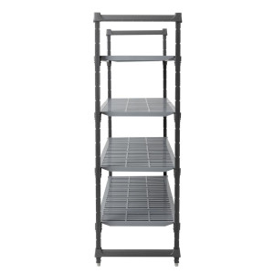 Enota s 4 policami s prosojno mrežo - Š 1375 x G 610 mm - Cambro