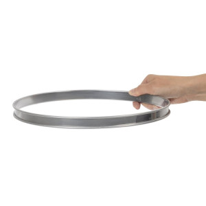 Krog za pito iz nerjavečega jekla - Ø 280 mm - Matfer