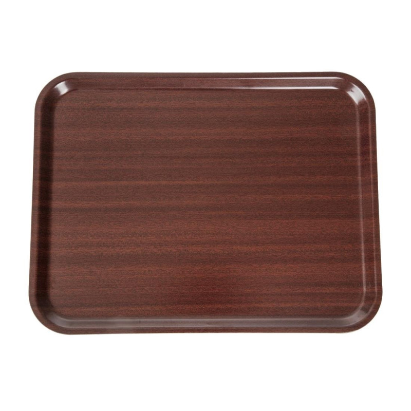 Plateau Stratifié Lisse Capri Acajou 430Mm - Cambro - Fourniresto Plateau Stratifié Lisse Capri Acajou 430Mm - Cambro - Fourniresto