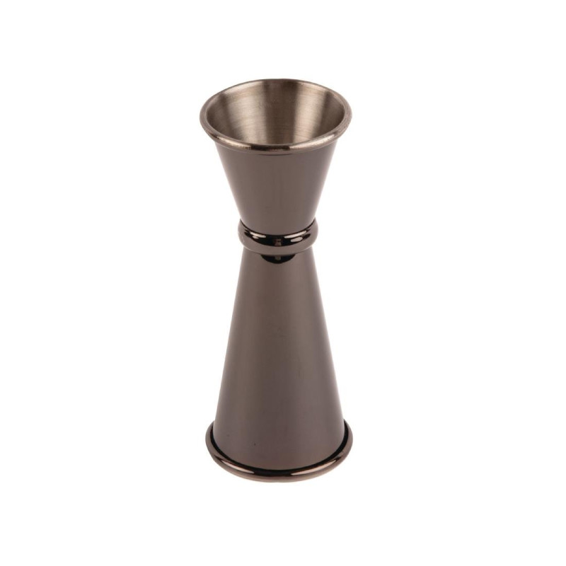 Conical Titanium Grey Bar Measure 25 and 50 ml - Olympia - Fourniresto Conical Titanium Grey Bar Measure 25 and 50 ml - Olympia - Fourniresto