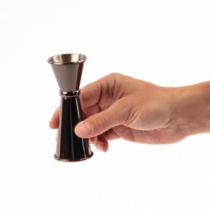 Merilna žlička za konične bari sive barve titan 25 in 50 ml - Olympia - Fourniresto