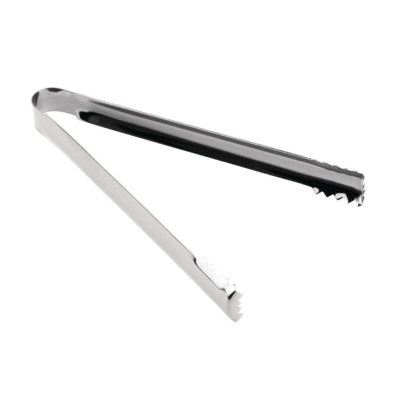 Ice Tongs Crocodile Gray Titanium 160 mm - Olympia - Fourniresto Ice Tongs Crocodile Gray Titanium 160 mm - Olympia - Fourniresto