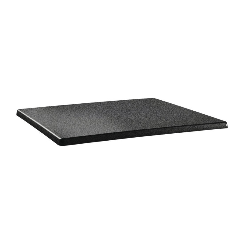 Plateau De Table Rectangulaire Classic Line Anthracite - L 1200 x P 800 mm - Topalit Plateau De Table Rectangulaire Classic Line Anthracite - L 1200 x P 800 mm - Topalit