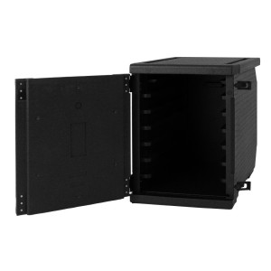 Kontejner Epp z frontalnim polnjenjem s 6 drsniki - 126L - Cambro