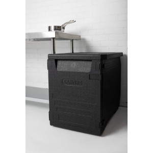 Kontejner Epp z frontalnim polnjenjem s 6 drsniki - 126L - Cambro