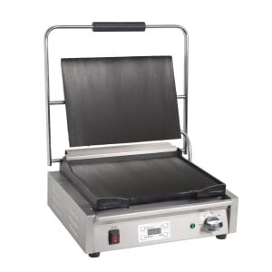 Grill za kontakt preprost gladek/gladek - velika površina - Buffalo