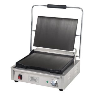 Grill za kontakt preprost gladek/gladek - velika površina - Buffalo