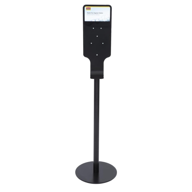 Borne D'Hygiène Noire avec Support pour Distributeur Autofoam - Rubbermaid Borne D'Hygiène Noire avec Support pour Distributeur Autofoam - Rubbermaid