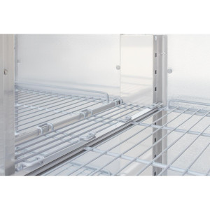 Pozitivna hladilna omara GN Dvojna vrata Serija G - 1200L - Polar