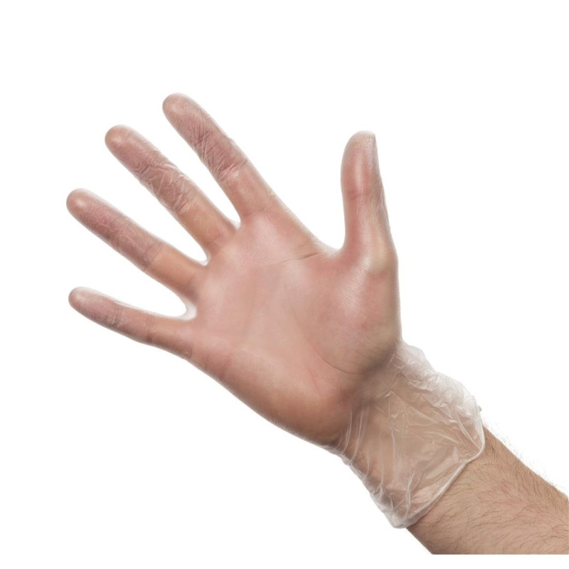 Vinyl powdered transparent gloves XL - Pack of 100 - Vogue - Fourniresto Vinyl powdered transparent gloves XL - Pack of 100 - Vogue - Fourniresto