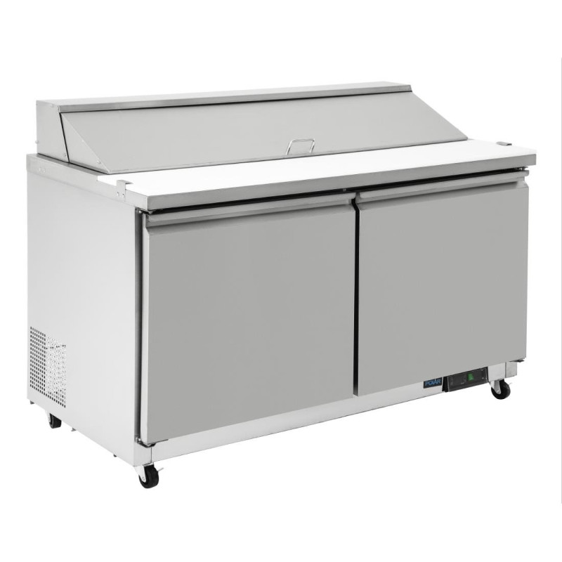 Pult za pripravo s 2 vrati - 527 L 16 X GN 1/6 - Polar - Fourniresto Pult za pripravo s 2 vrati - 527 L 16 X GN 1/6 - Polar - Fourniresto