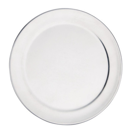 Plošča za pico iz aluminija s širokim robom - Ø255mm - Vogue - Fourniresto