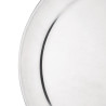 Plošča za pico iz aluminija s širokim robom - Ø255mm - Vogue - Fourniresto