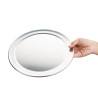 Plošča za pico iz aluminija s širokim robom - Ø255mm - Vogue - Fourniresto