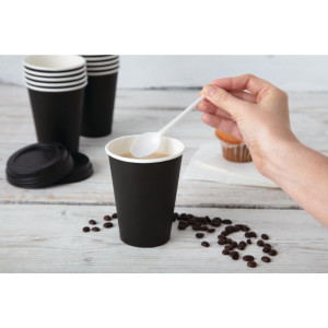 Plastični lončki za vroče napitke črne barve 340 ml - paket 50 - Fiesta
