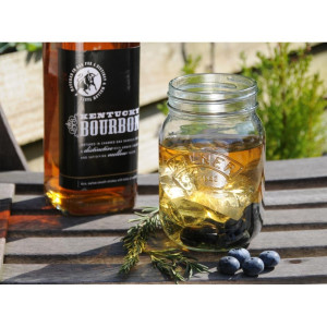 Kozarec za vlaganje s pokrovom na navoj - 500 ml - FourniResto - Fourniresto